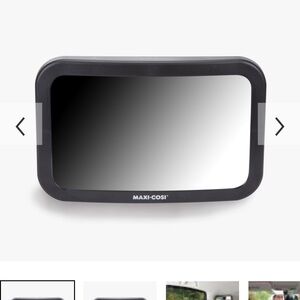 Maxi-Cosi Black Baby Car Mirror - Rear-Facing Infant View